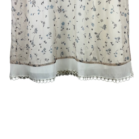 Stevie May Babydoll Dress Womens S 90s Floral Grunge Retro Cottagecore Chiffon - Picture 5 of 11